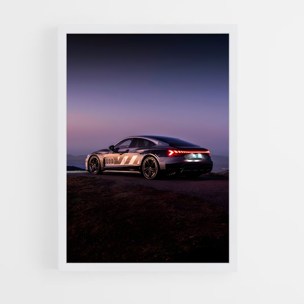 Poster E-tron Vision – affiche Audi (vue 3)
